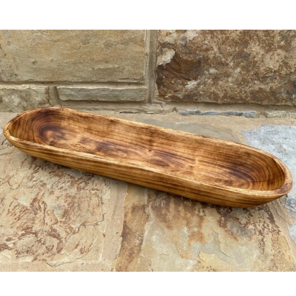 Hand Crafted Wooden Dough Bowl